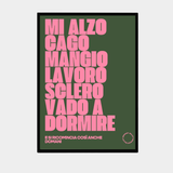 Poster 50x70 "LA VITA"
