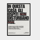Poster OSPITE NON GRADITO