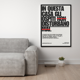 Poster OSPITE NON GRADITO