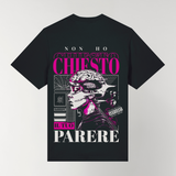 T-SHIRT NO AL TUO PARERE BLACK