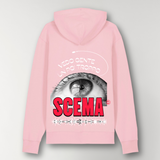 Felpa con cappuccio GENTE SCEMA Cotton pink