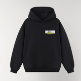 Felpa unisex con cappuccio Boxy fit COLLEZIONO FALLIMENTI black