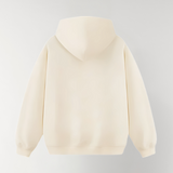 Felpa con cappuccio Boxy Fit NOT FOR EVERYONE! Crema