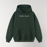 Felpa con cappuccio Boxy Fit VEGAN - Forest green