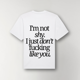 T-shirt DON'T LIKE YOU