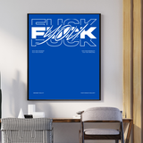 POSTER 50x70 F**K YOU